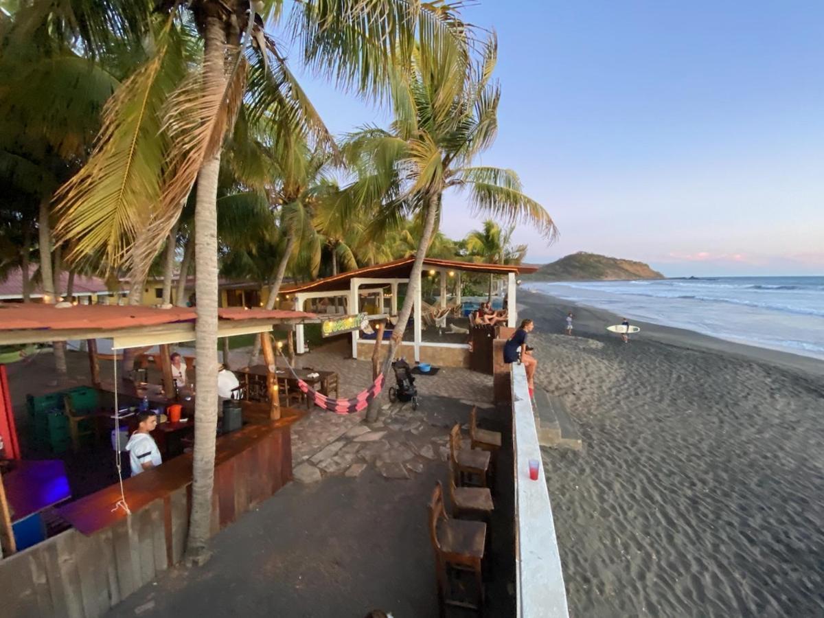 Solid Surf Camp Hostel Nicaragua Transito Εξωτερικό φωτογραφία