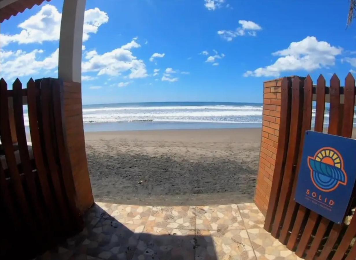 Solid Surf Camp Hostel Nicaragua Transito Εξωτερικό φωτογραφία