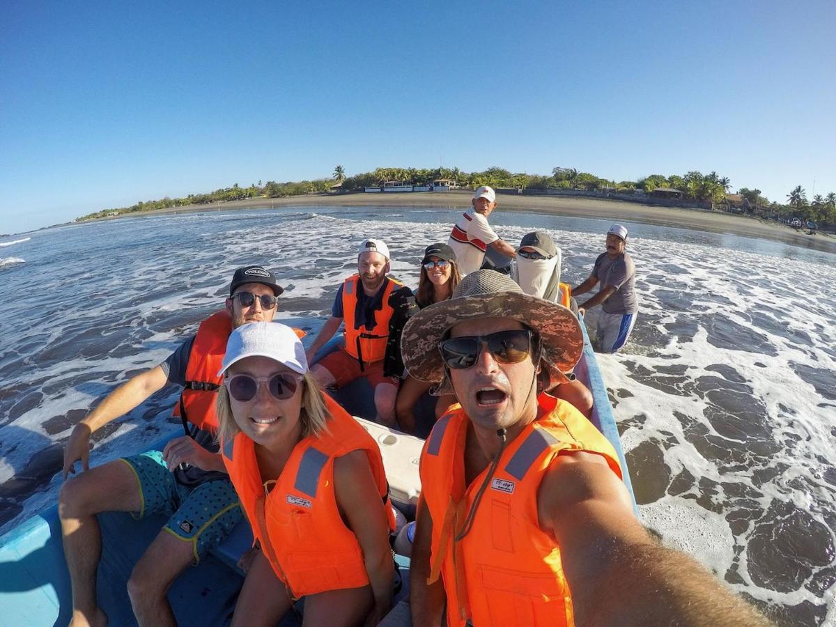 Solid Surf Camp Hostel Nicaragua Transito Εξωτερικό φωτογραφία
